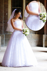 Продам свадебное платье тм Tulipia + болеро к платью, б/у.